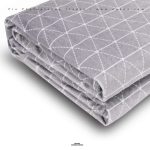 Bedding photography in china white background close up