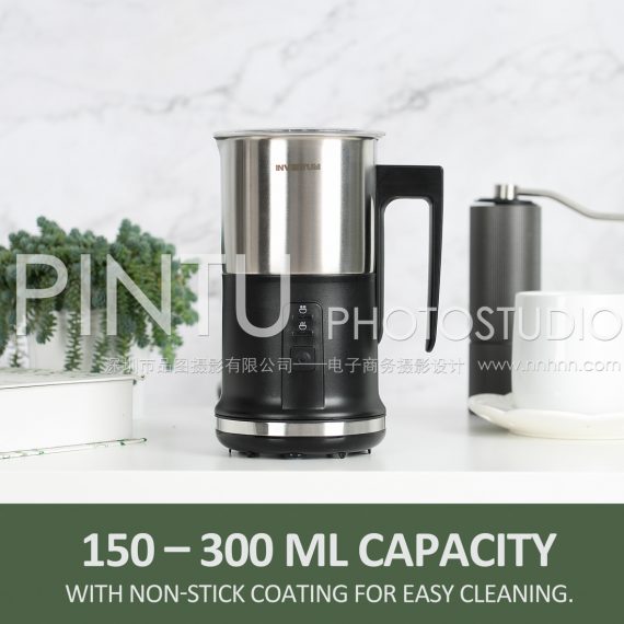 Milk Machine, Amazon Product Photography in China Life style