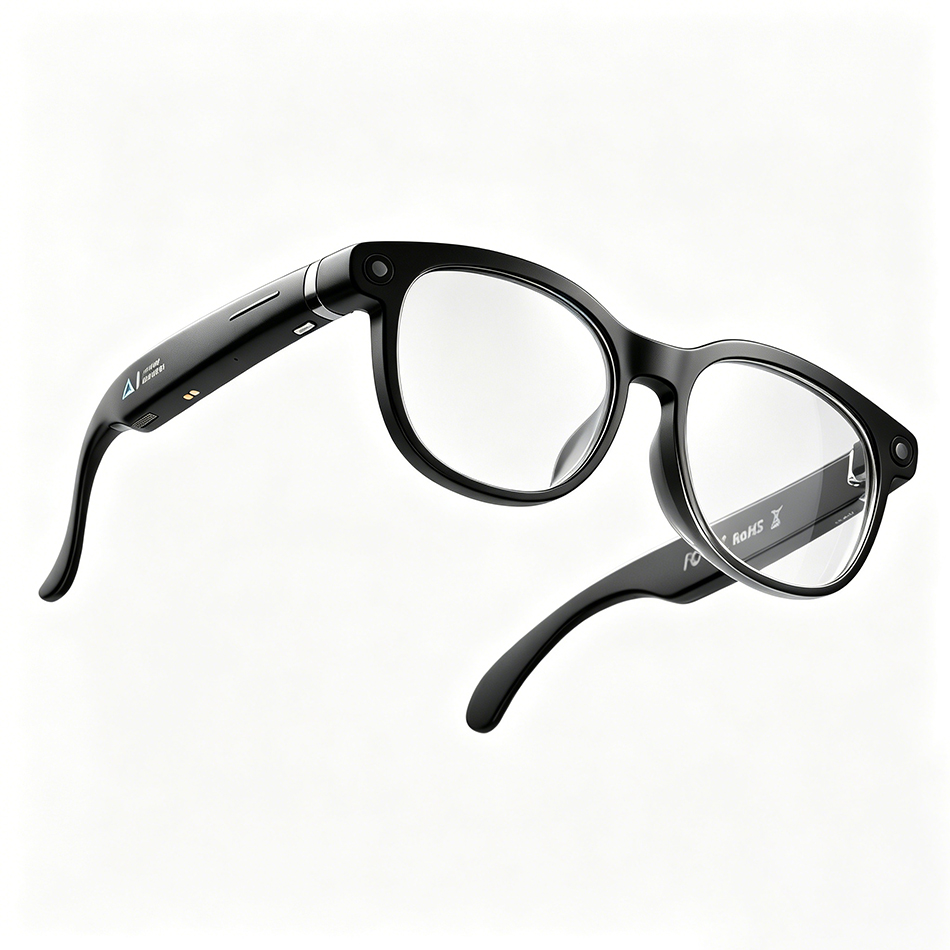 Smart clear-lens glasses commercial shot | Professional Product Photography China