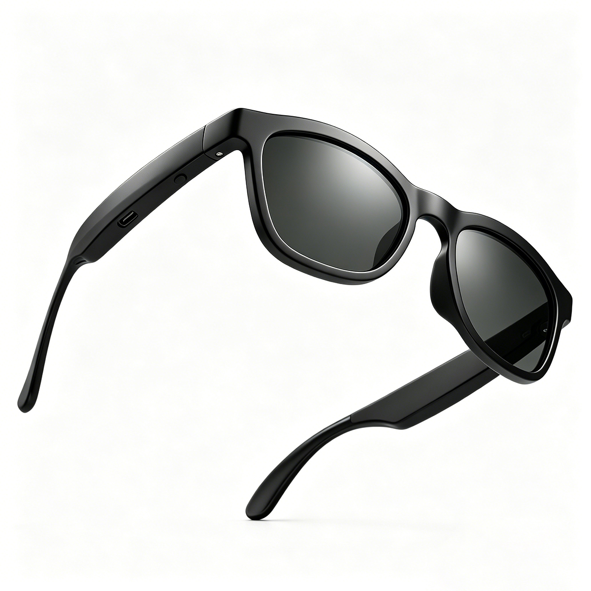 Multi-angle smart eyewear studio photoshoot from Product Photography china team